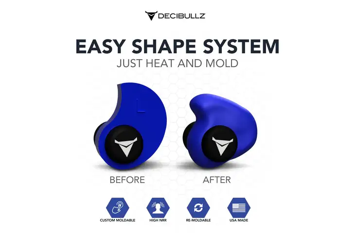 Decibullz Custom Molded Earplugs - view 64